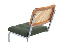 ELANE - Green Set of 2 Dining Chairs ELANE