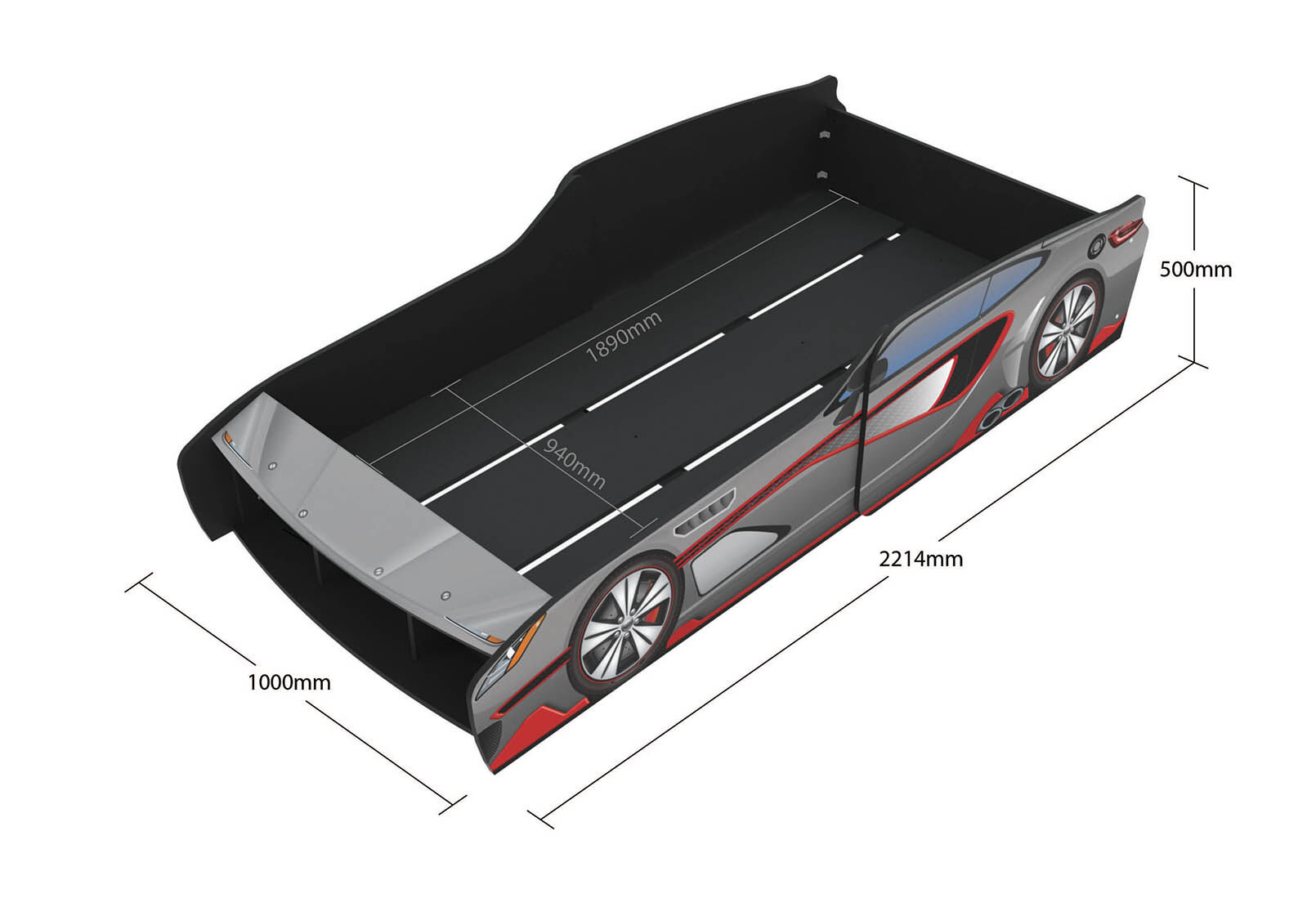 Car cheap bed amart