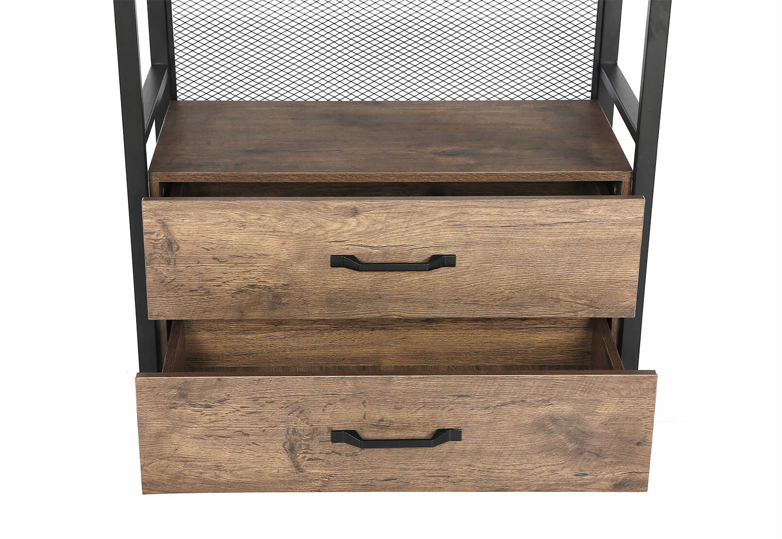 BROWN ADVANCE 2 Drawer Clothes Rack