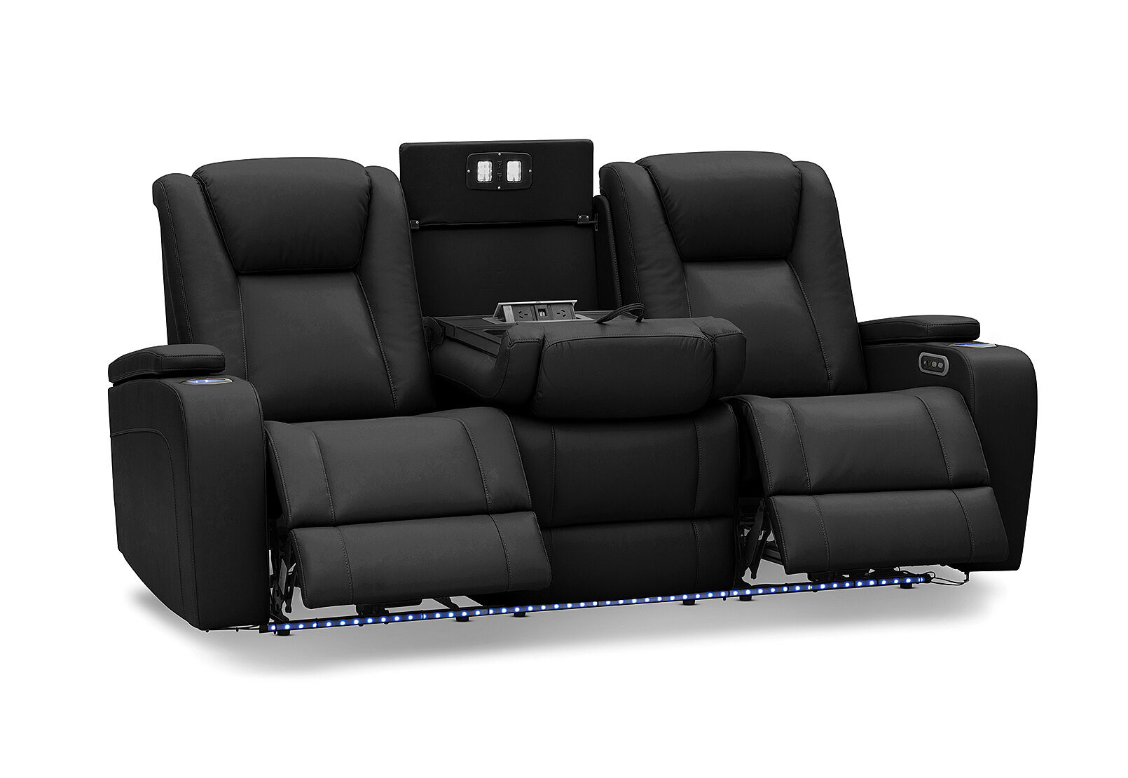 3 seater lounge with recliners
