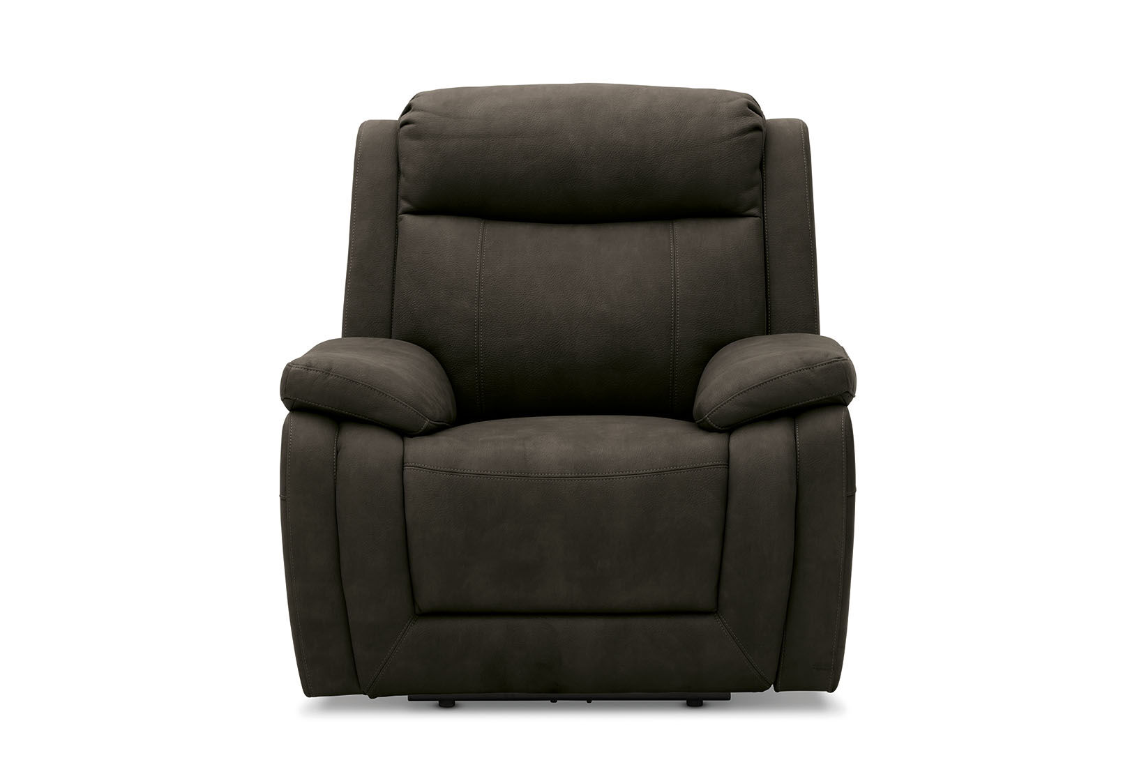 CHARCOAL SAN MARCO Fabric Electric Recliner