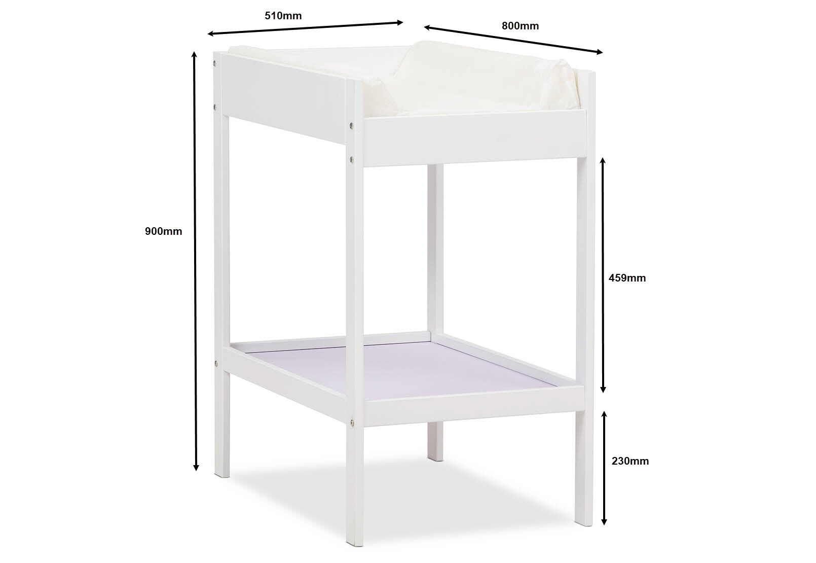 MADELYN - Change Table with Change Pad MADELYN