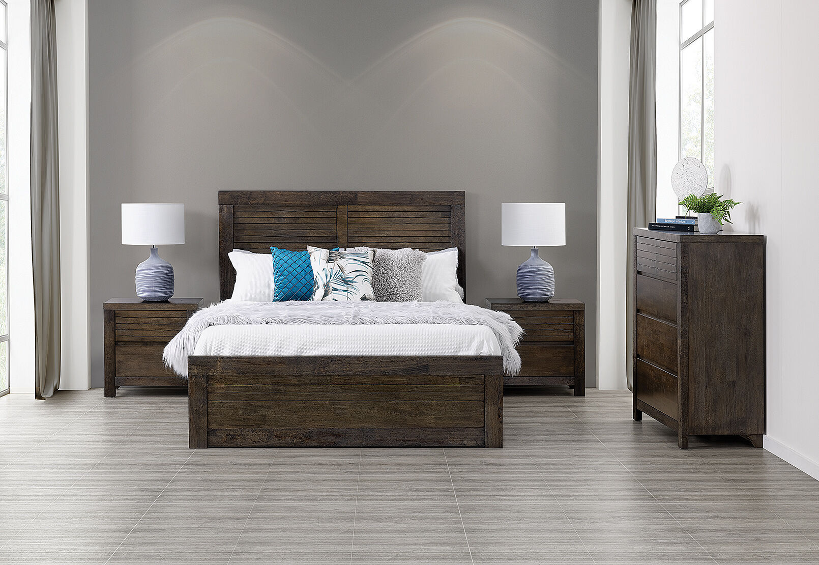 Vika 4 Piece Queen Bedroom Suite Amart Furniture