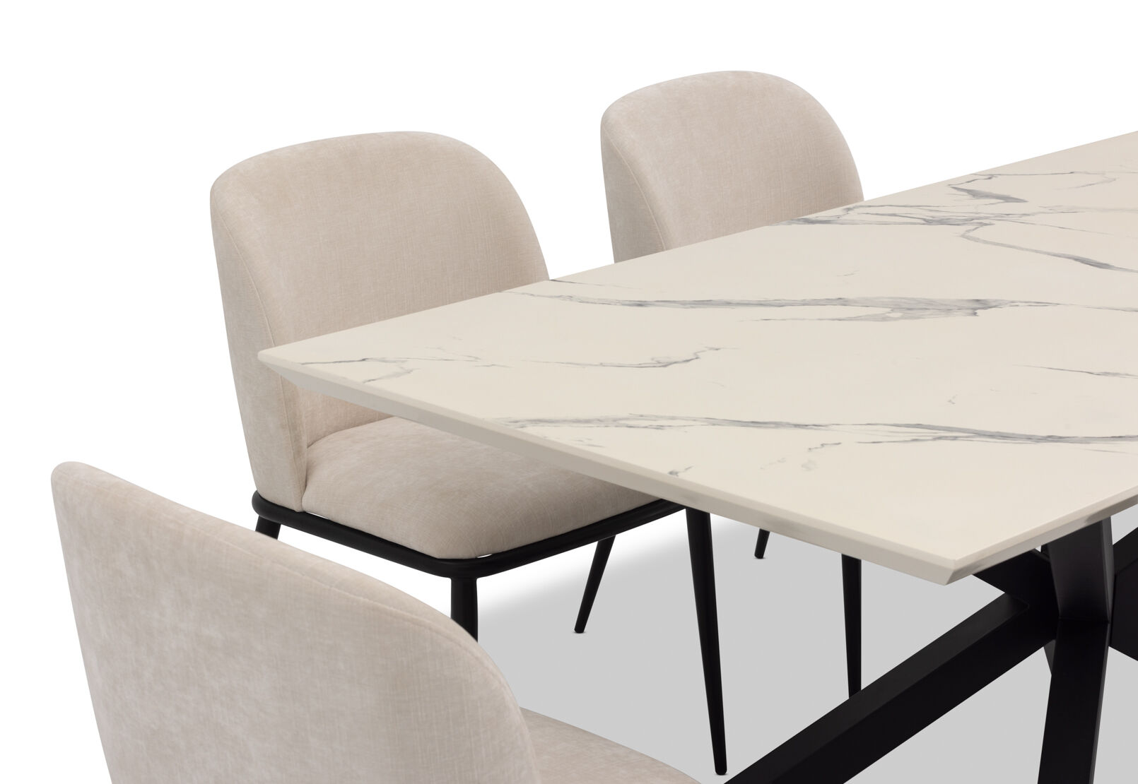 ARABELLA - 7 Piece Dining Suite with Cedric Dining Chairs ARABELLA