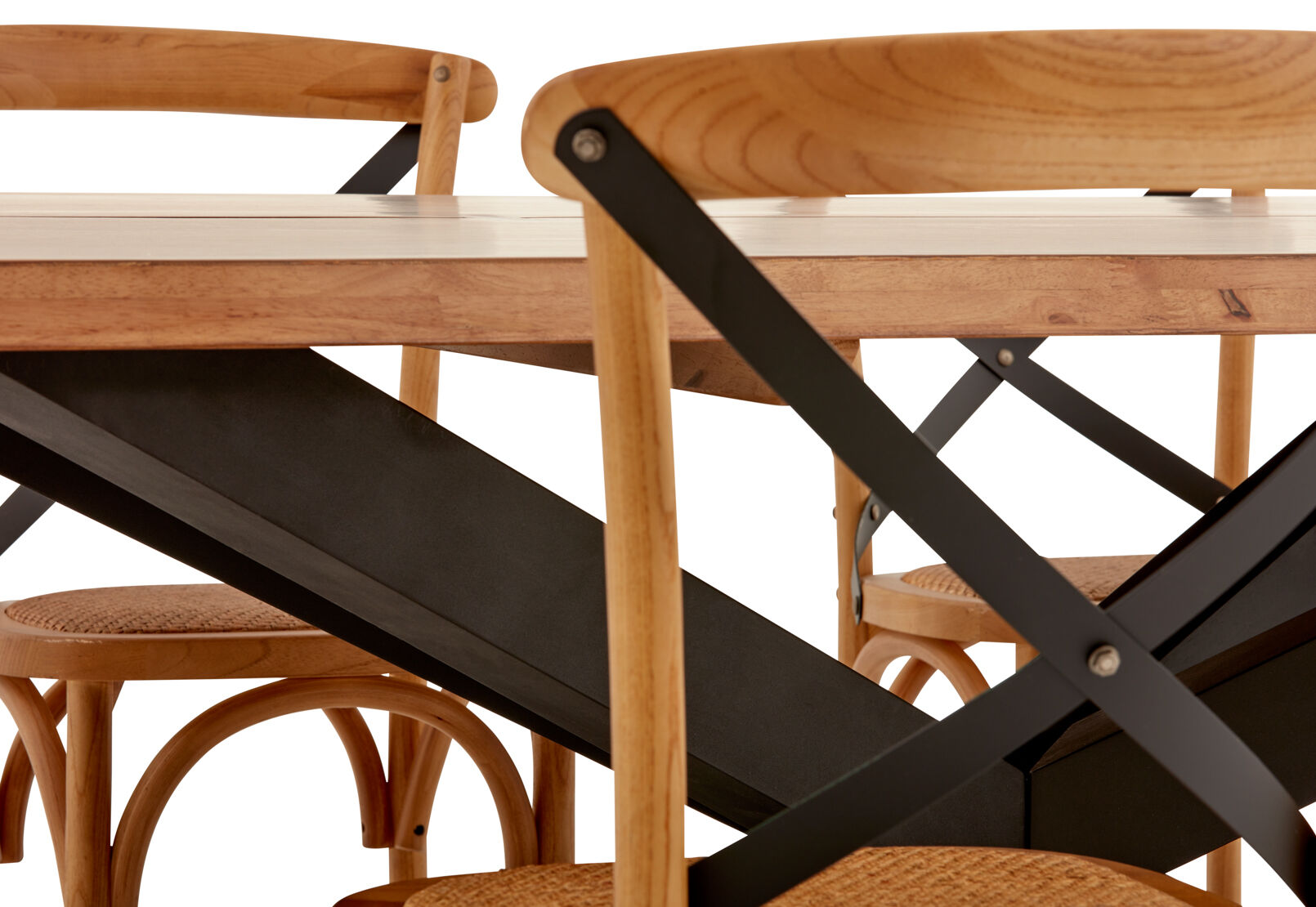 EVENDALE - 7 Piece Dining Suite with Avantee Dining Chairs. EVENDALE