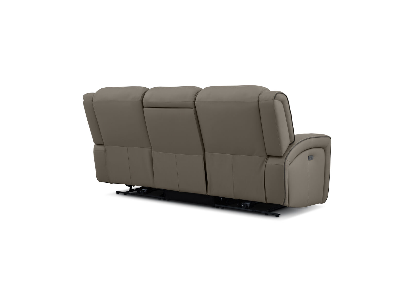 CAPALDI LEATHER - 3 Seater Sofa with 2 Inbuilt Electric Recliners CAPALDI LEATHER