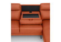 CAPEL LEATHER - 3 Seater Sofa with RHF Chaise CAPEL LEATHER