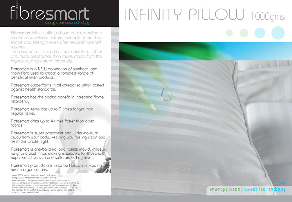 Infinity pillow washing instructions sale