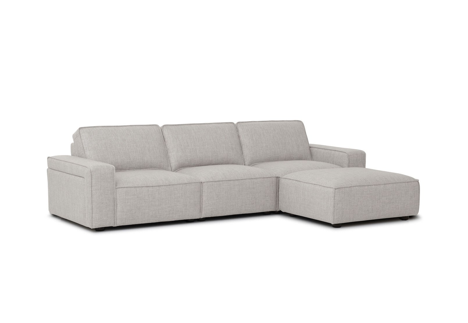 BARTELLE FABRIC - 3.5 Seater Sofa with Ottoman BARTELLE FABRIC