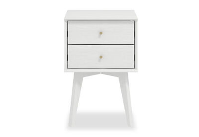 FIELDS - 2 Drawer Bedside Table