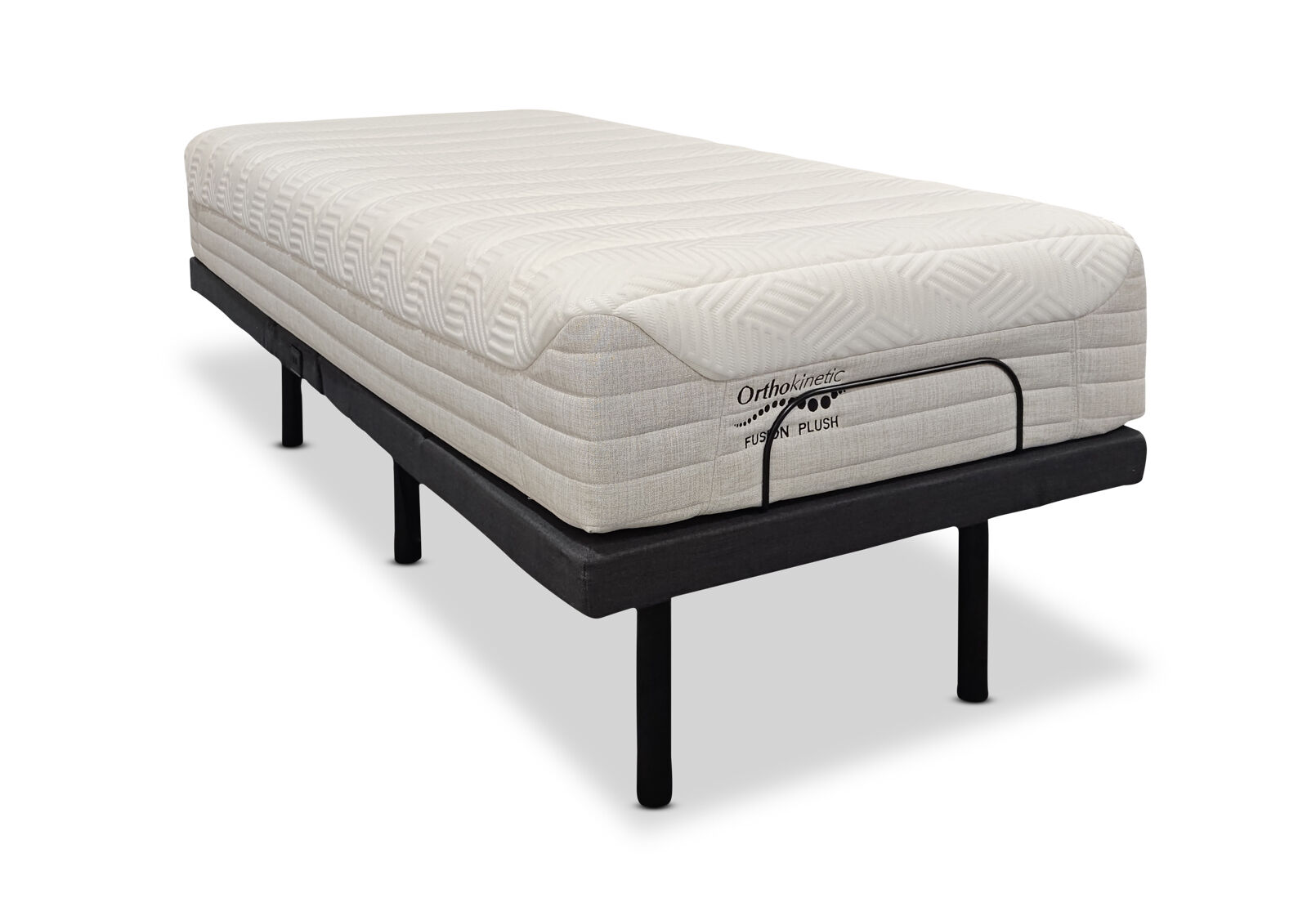 ORTHOKINETIC HYBRID FUSION PLUSH - Long Single Motion Bed Package ORTHOKINETIC HYBRID FUSION PLUSH