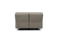 HOLLYWOOD LEATHER - 2 Seater Sofa with Electric Recliners HOLLYWOOD LEATHER