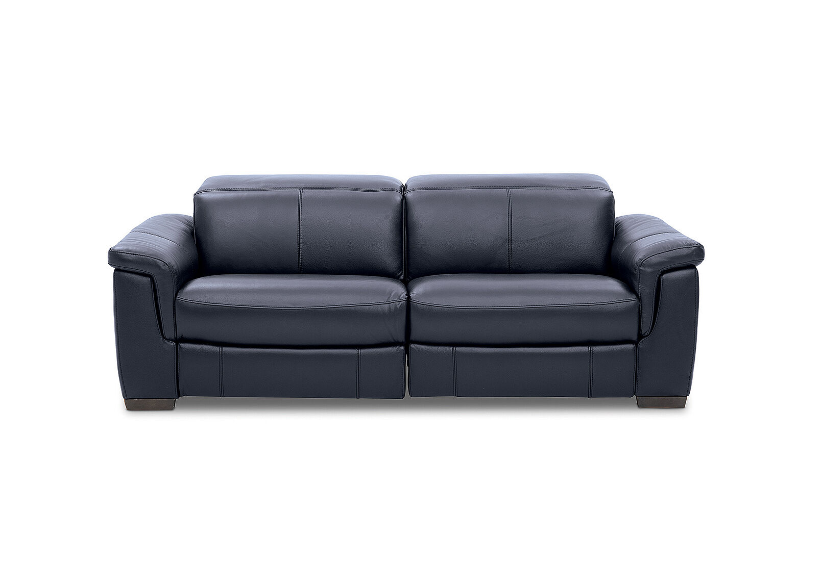 LUCIANO - Leather 2.5 Seater Sofa with 2 Electric Recliners LUCIANO
