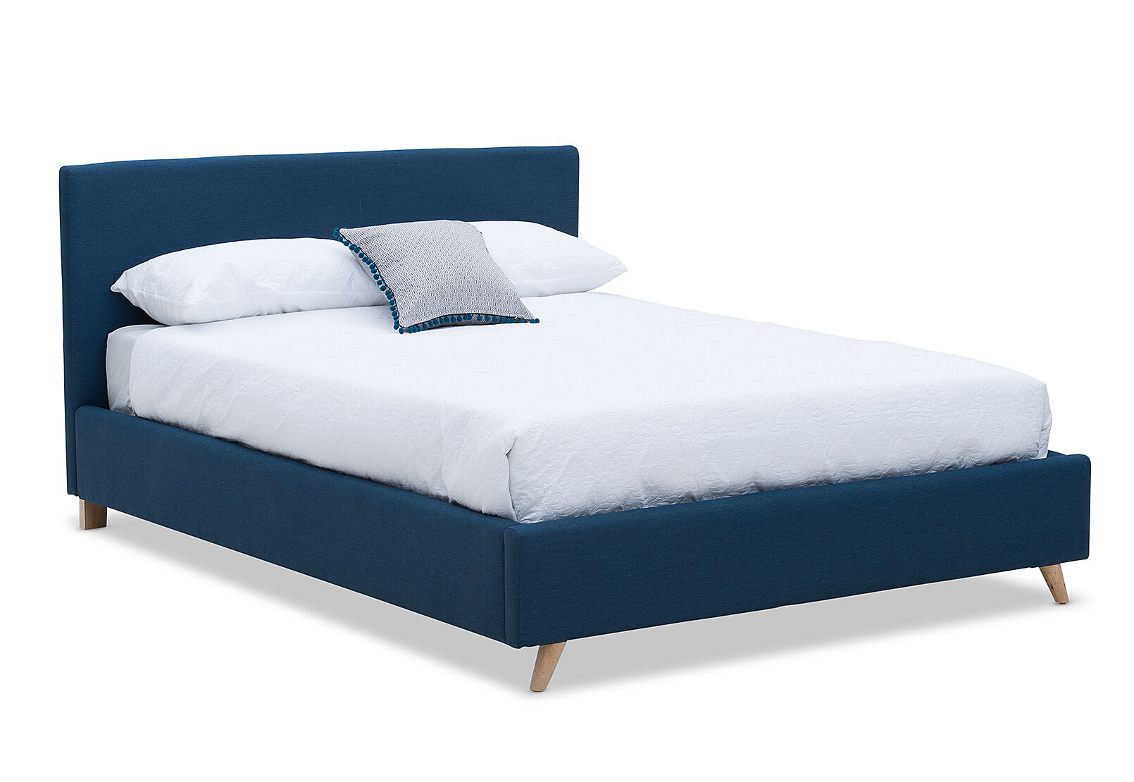 Scandi queen bed outlet frame