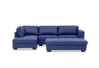 HAYWOOD - LHF Corner Lounge with Ottoman HAYWOOD