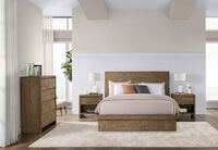 DEANDRE - 4 Piece Queen Tall Chest Bedroom Suite DEANDRE