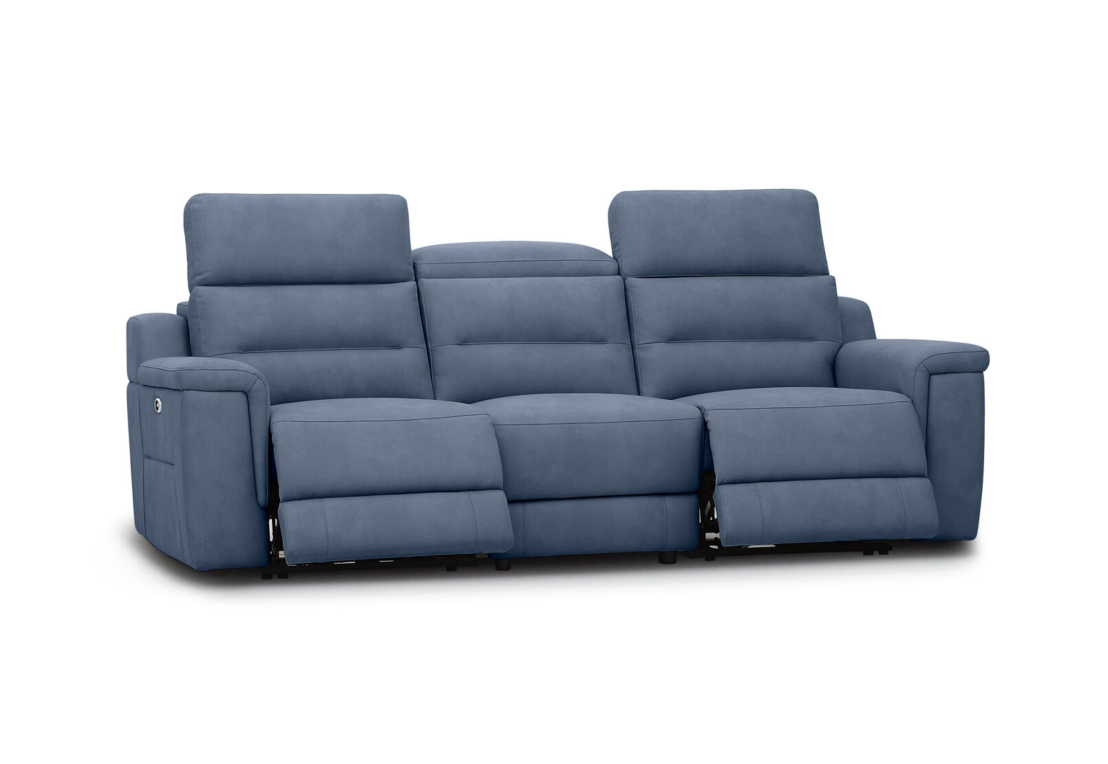 JEFFRIES FABRIC - 3 Seater Electric Recliners JEFFRIES FABRIC