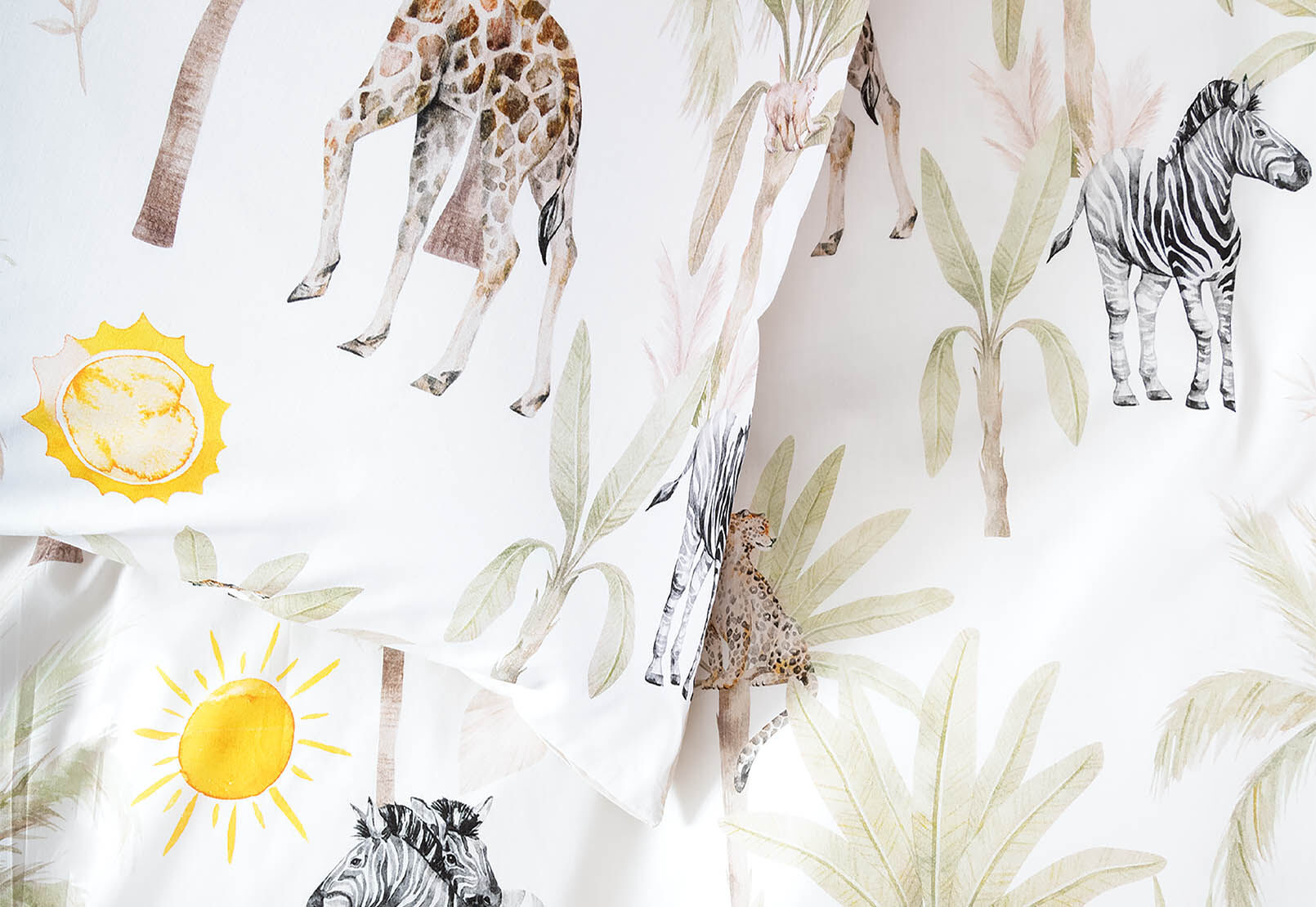 SAFARI DREAMS - Single Quilt Cover Set SAFARI DREAMS