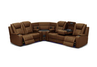 SENTINAL MK2 LEATHER - 5 Piece Corner with RHF 3 Seater SENTINAL MK2 LEATHER