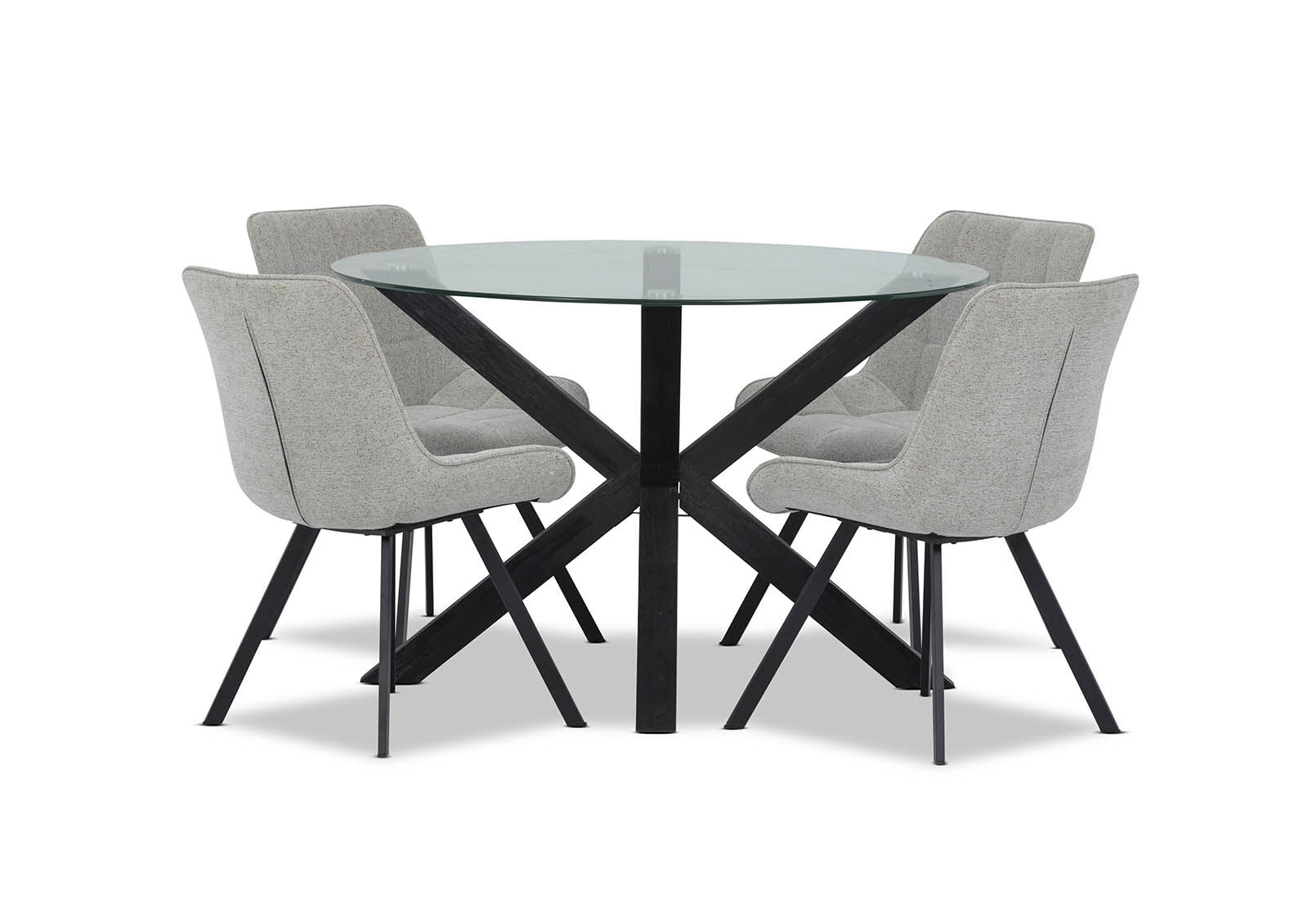 PROMENADE - 5 Piece Dining Suite with Arabella Dining Chairs PROMENADE