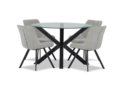 PROMENADE - 5 Piece Dining Suite with Arabella Dining Chairs