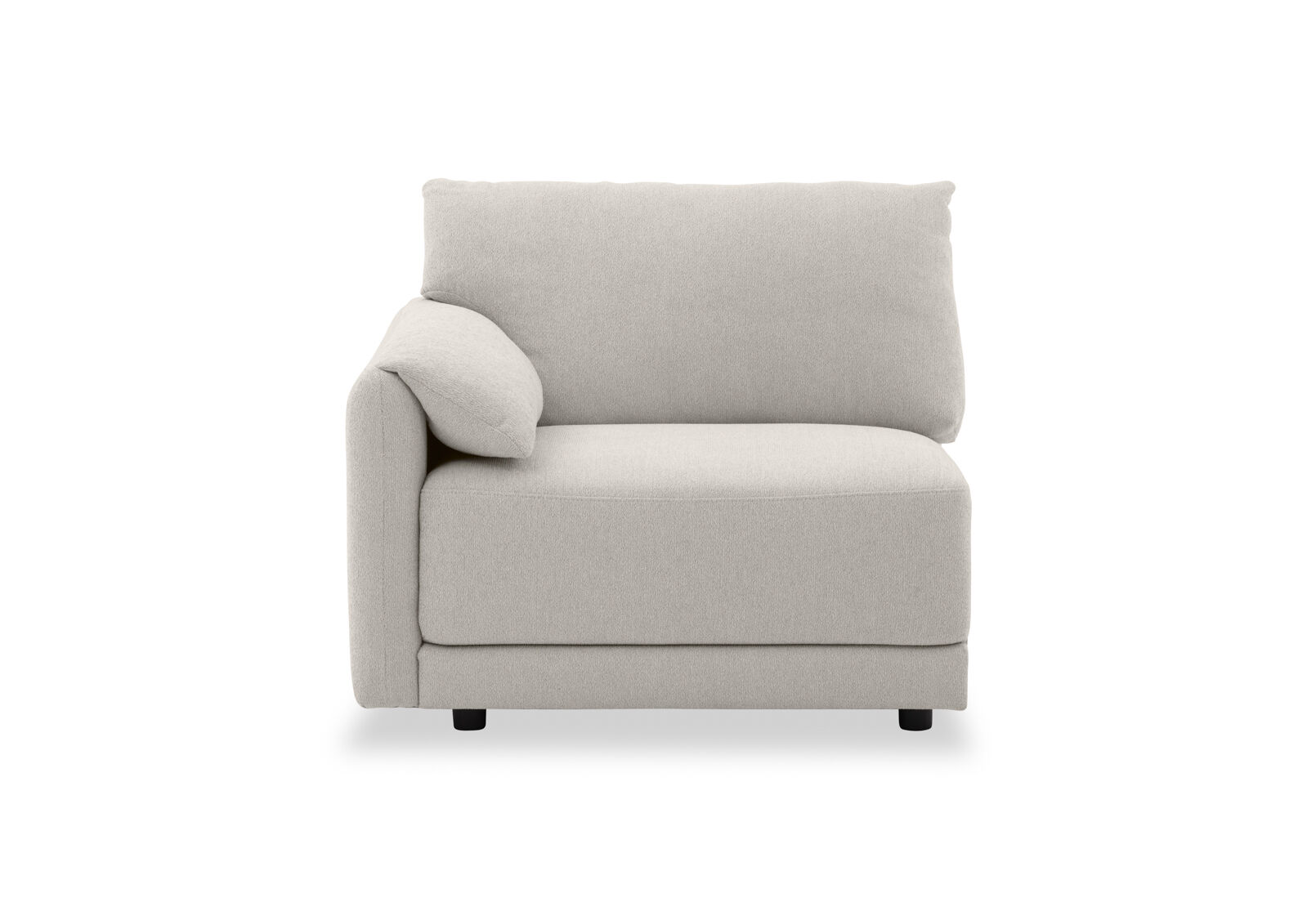 VARLEY FABRIC - Modular Left Hand Facing Chair VARLEY FABRIC