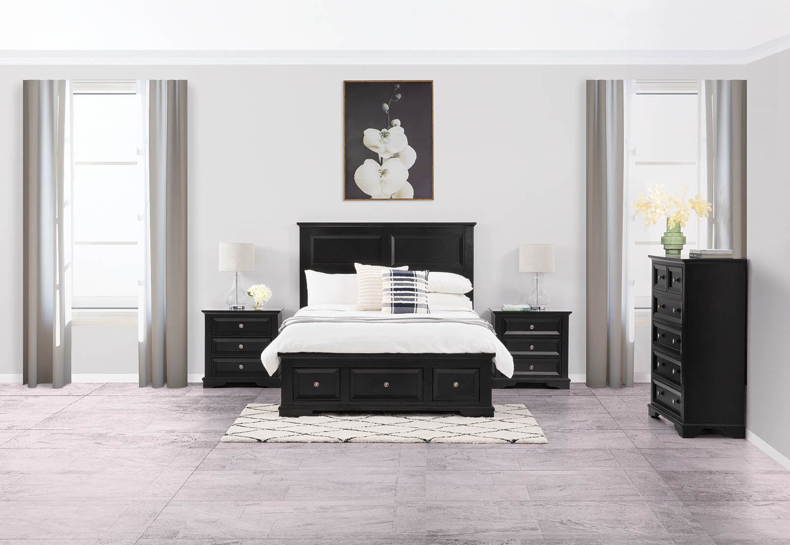 CHANELLE - Queen Bed CHANELLE