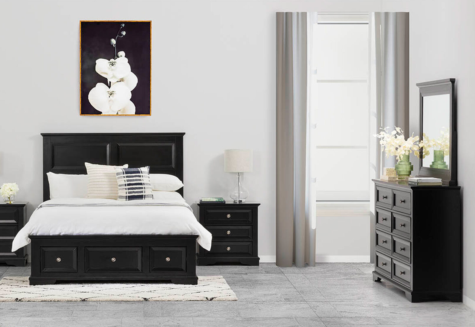 CHANELLE - Dresser with Mirror CHANELLE