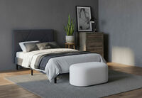 FRAZIER - Dark Grey Single Bed FRAZIER