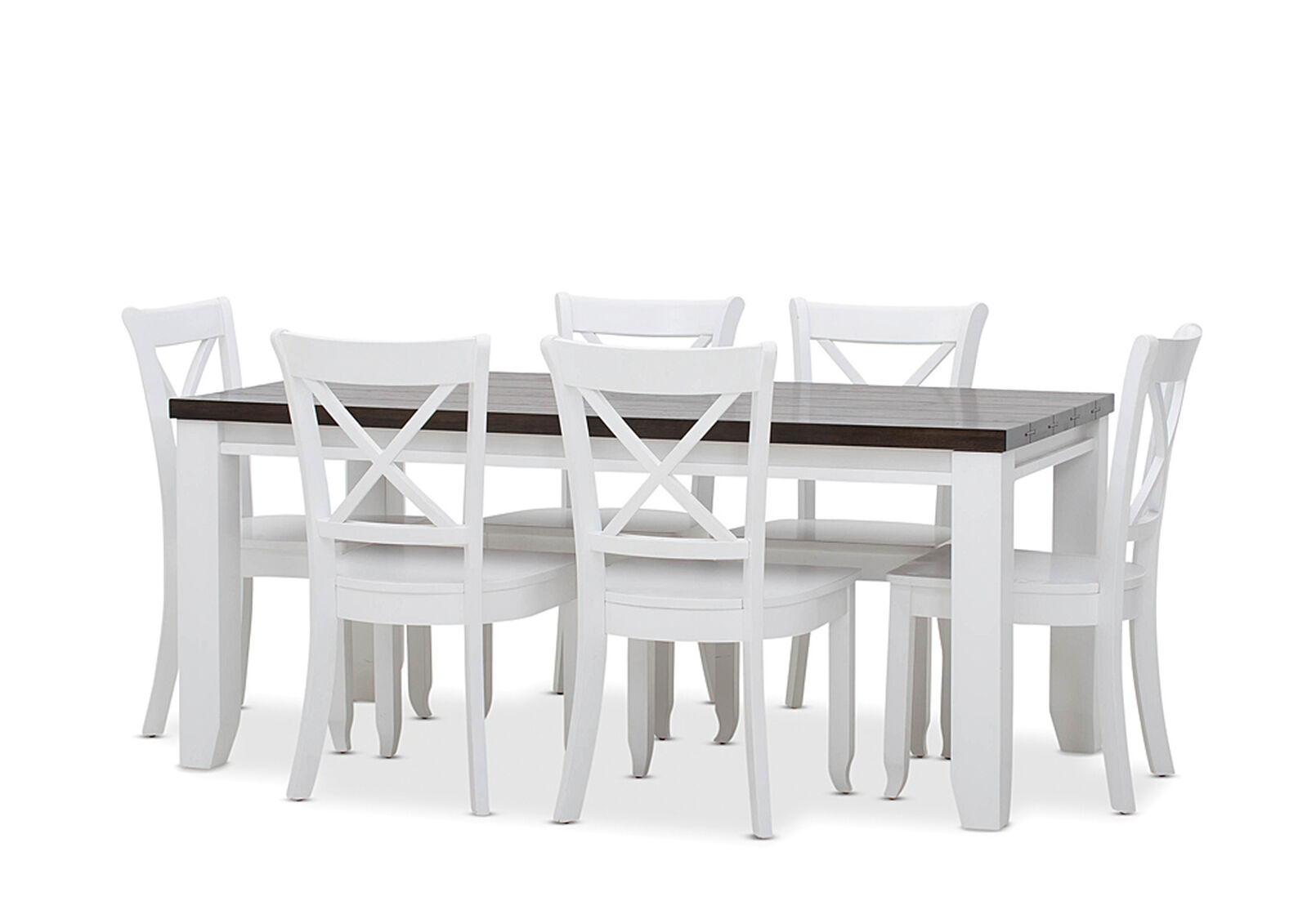 LE FRANSCHHOEK - 7 Piece Dining Suite with Clouds Dining Chairs LE FRANSCHHOEK