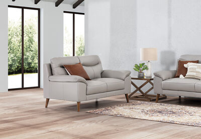 CASPIAN - Leather 2 Seat Sofa