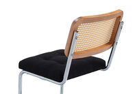 ELANE - Black set of 2 Dining Chairs ELANE