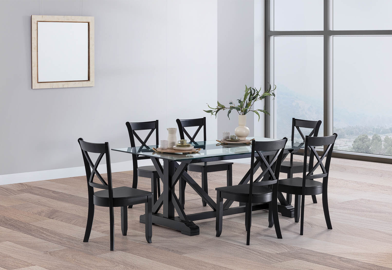 Berwick 7 piece deals dining set