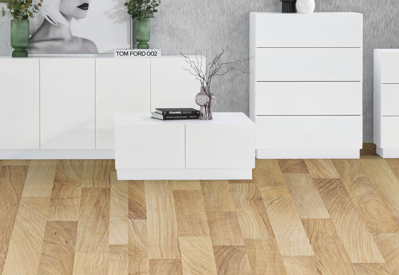 GATES - White Coffee Table GATES