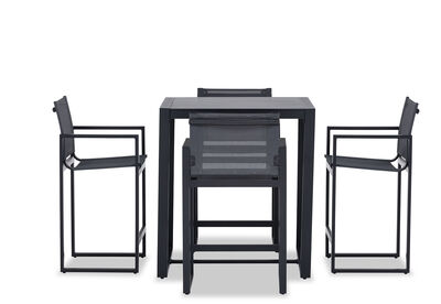BAYVIEW - 5 Piece Outdoor Bar Setting