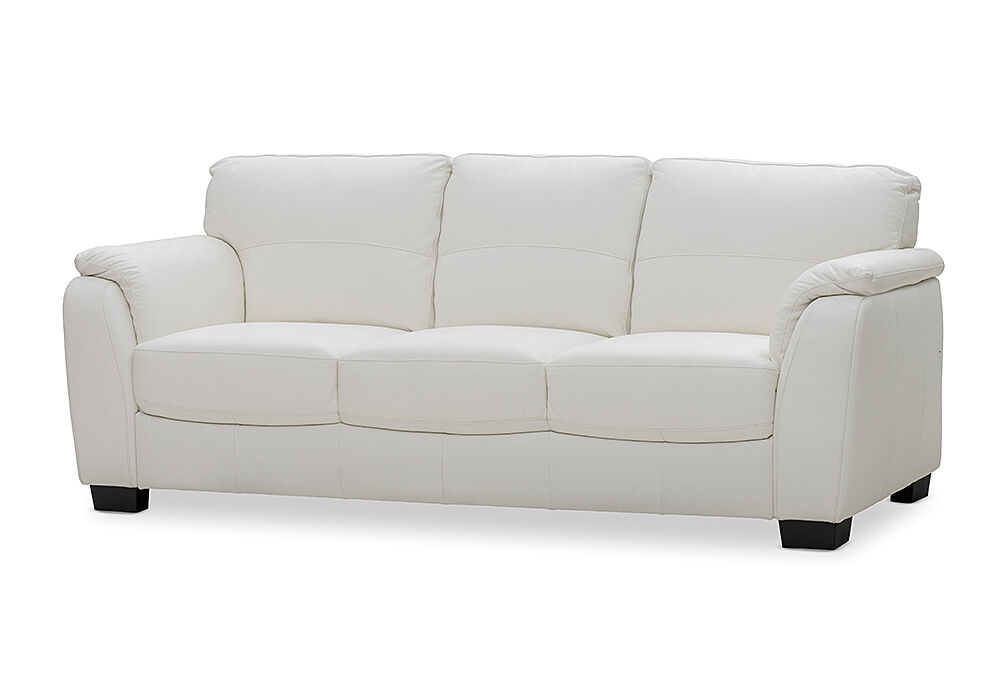 White three seater sofa outlet