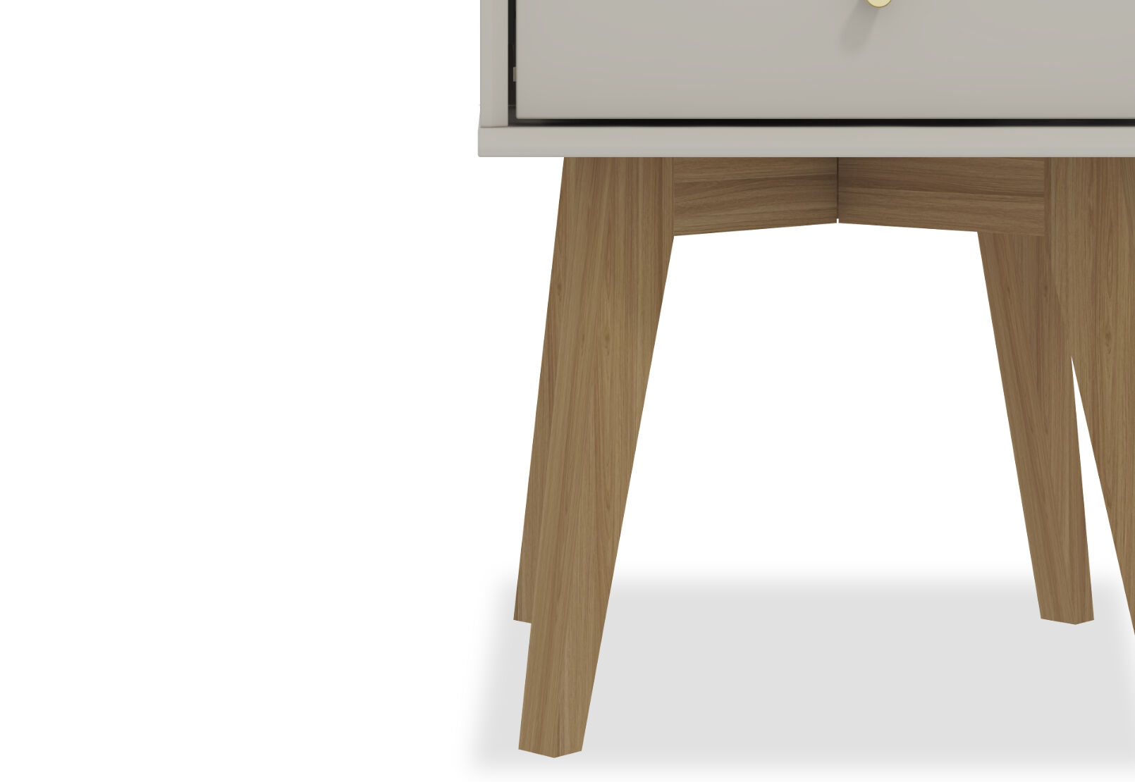 FIELDS - 2 Drawer Bedside Table FIELDS