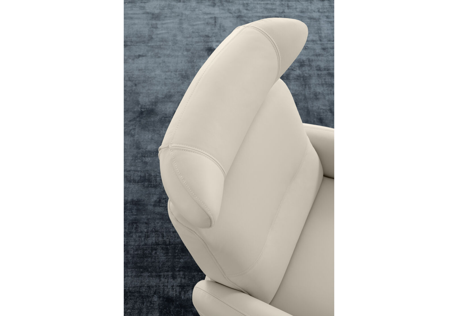 ALDRICH LEATHER - Swivel Electric Recliner ALDRICH LEATHER