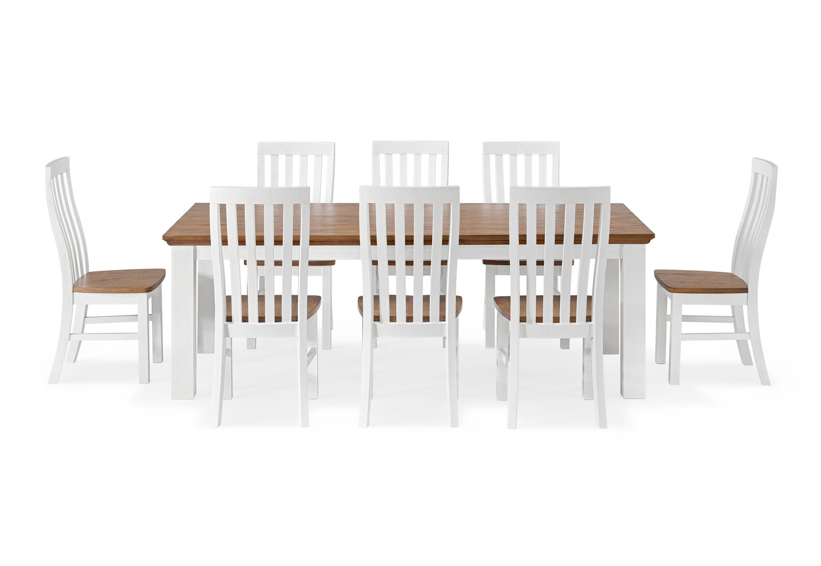 CHARLSBOURG - 9 Piece 2200 Dining Suite CHARLSBOURG