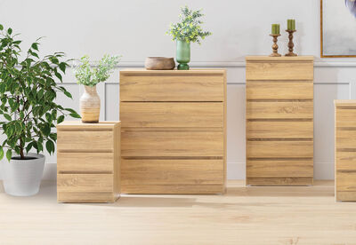HOWARD - 4 Drawer Wide Tall Chest