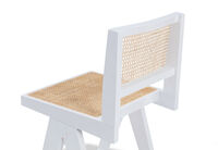 BAYLE - White Set of 2 Stools BAYLE