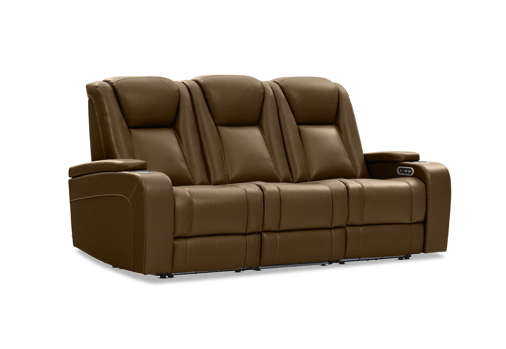 SENTINAL MK2 LEATHER - 3 Seater with 2 Electric Recliners SENTINAL MK2 LEATHER