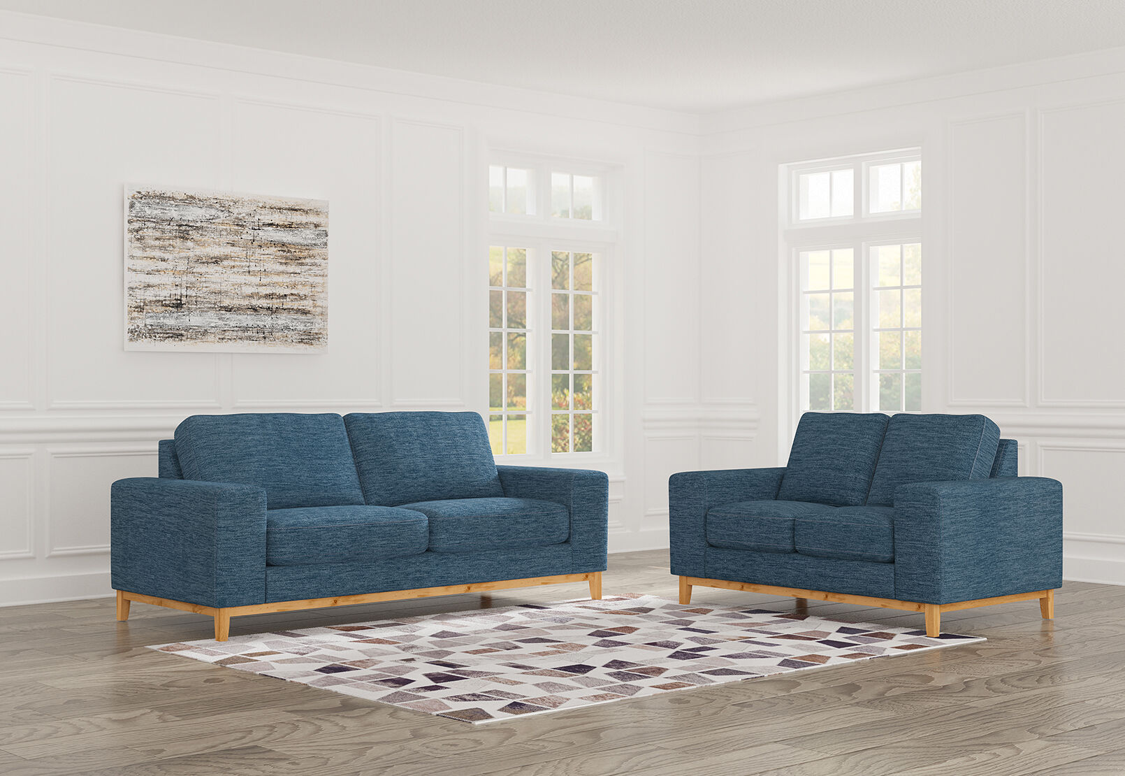 MESCAL FABRIC - 3 Seater Sofa MESCAL FABRIC
