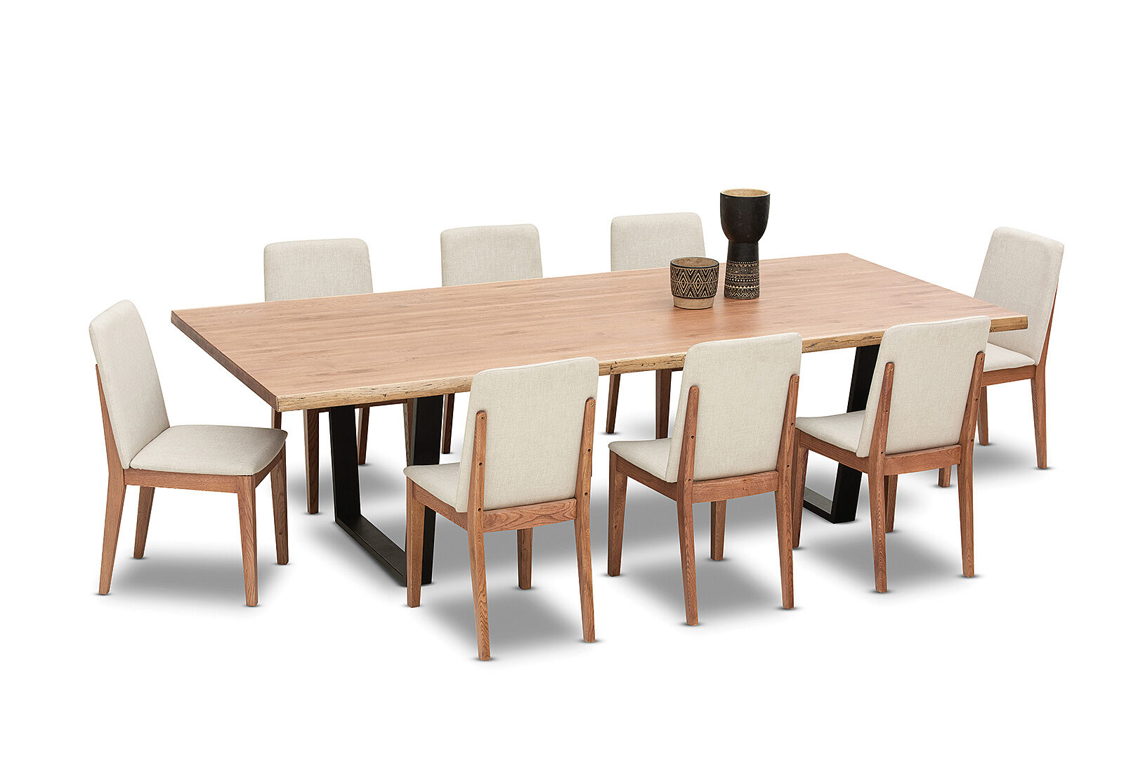 NERO - 9 Piece Dining Suite NERO