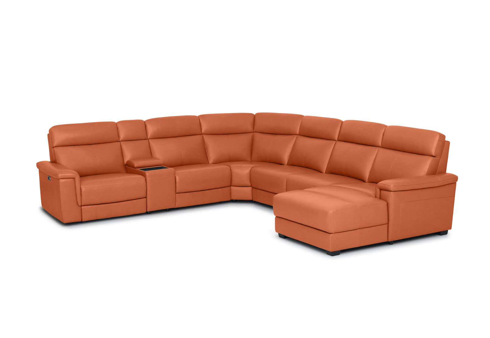 SERGIO LEATHER - 6 Seater RHF Corner SERGIO LEATHER