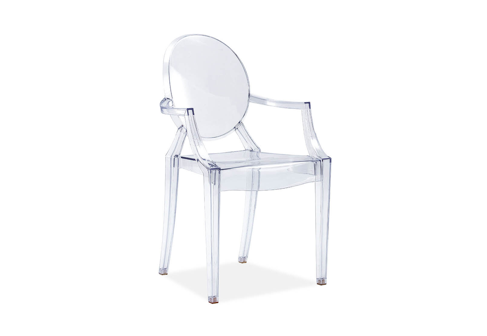 Clear Miette Set Of 4 Replica Philippe Starck Louis Ghost Armchairs Amart Furniture
