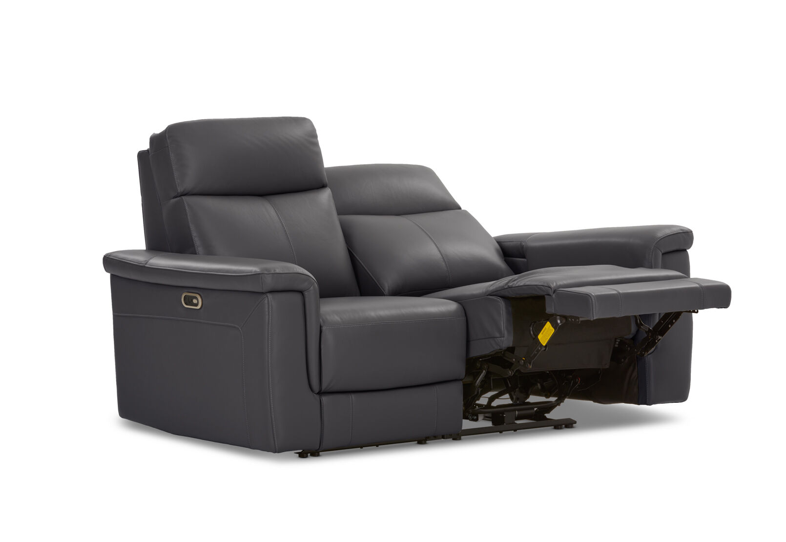 SERGIO LEATHER - 2 Seater with Electric Recliners SERGIO LEATHER
