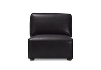 BARTELLE LEATHER - Modular Armless Chair BARTELLE LEATHER