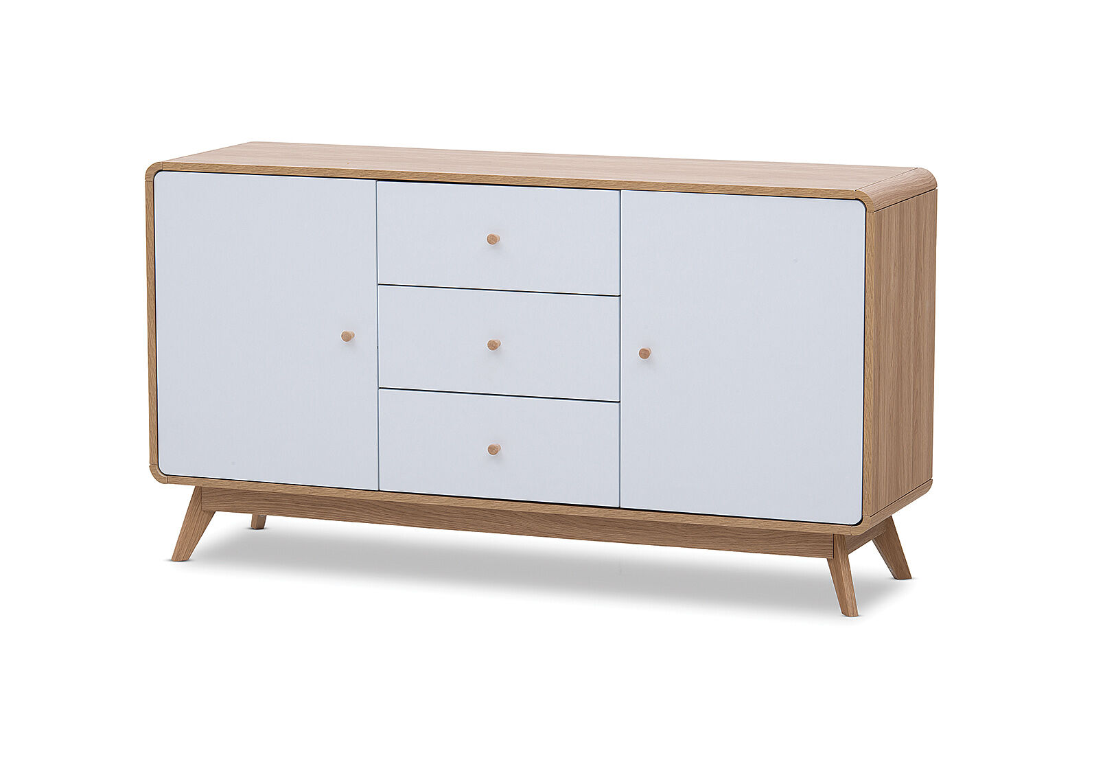 white oak alyssa buffet amart furniture
