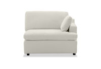 SUNNI FABRIC - Modular Right Hand Facing Chair SUNNI FABRIC